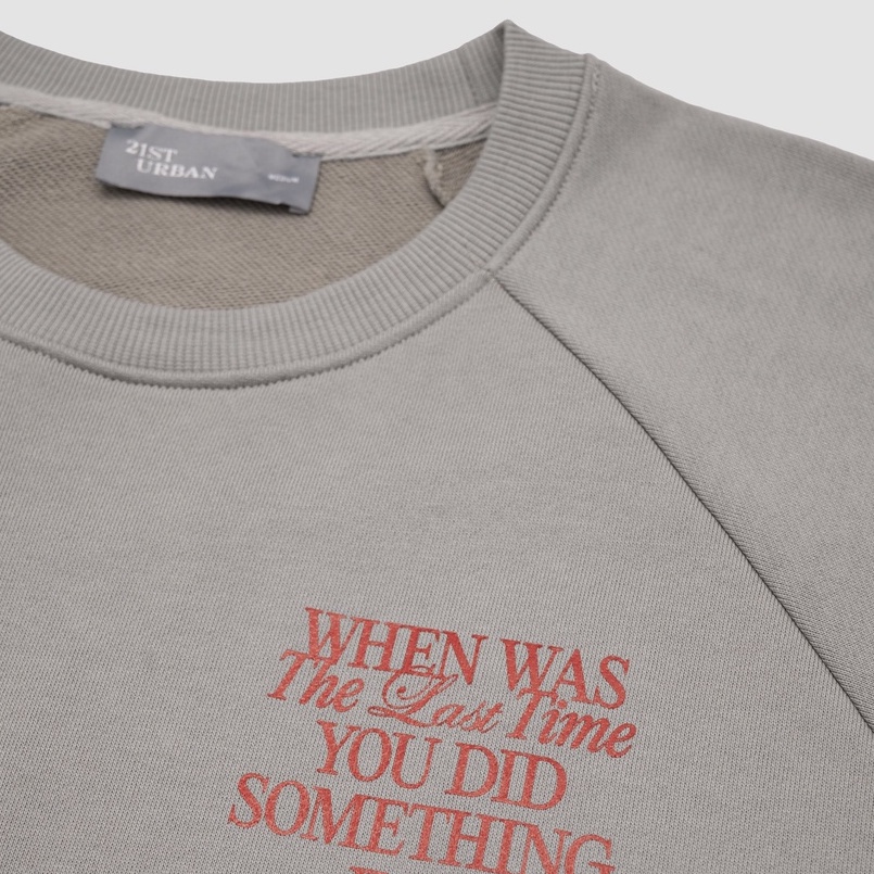 Áo thun dài tay 21ST URBAN First Time Sweatshirt