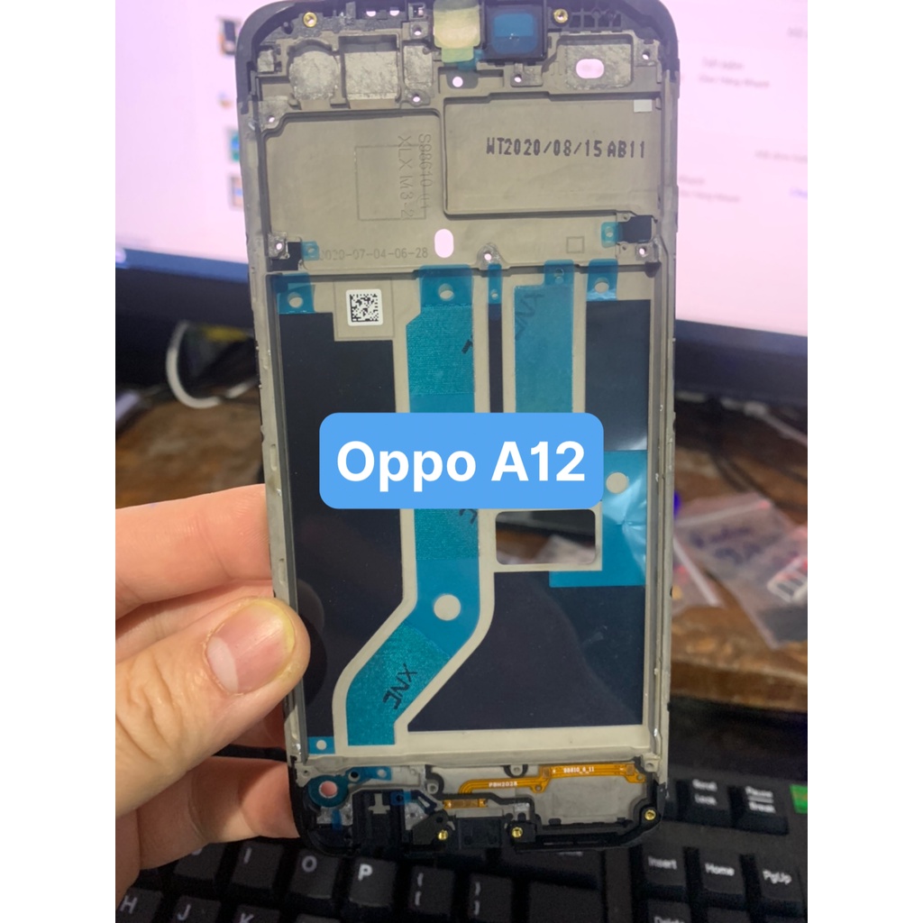 Khung xương điện thoại oppo A12 zin