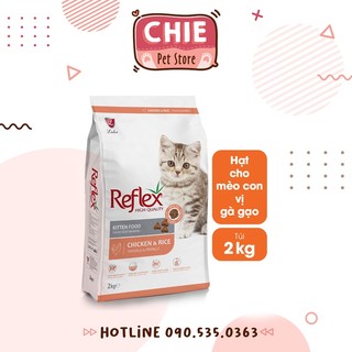 Hạt cho mèo con reflex kitten túi 2kg