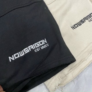 quần short nowsaigon, short unisex