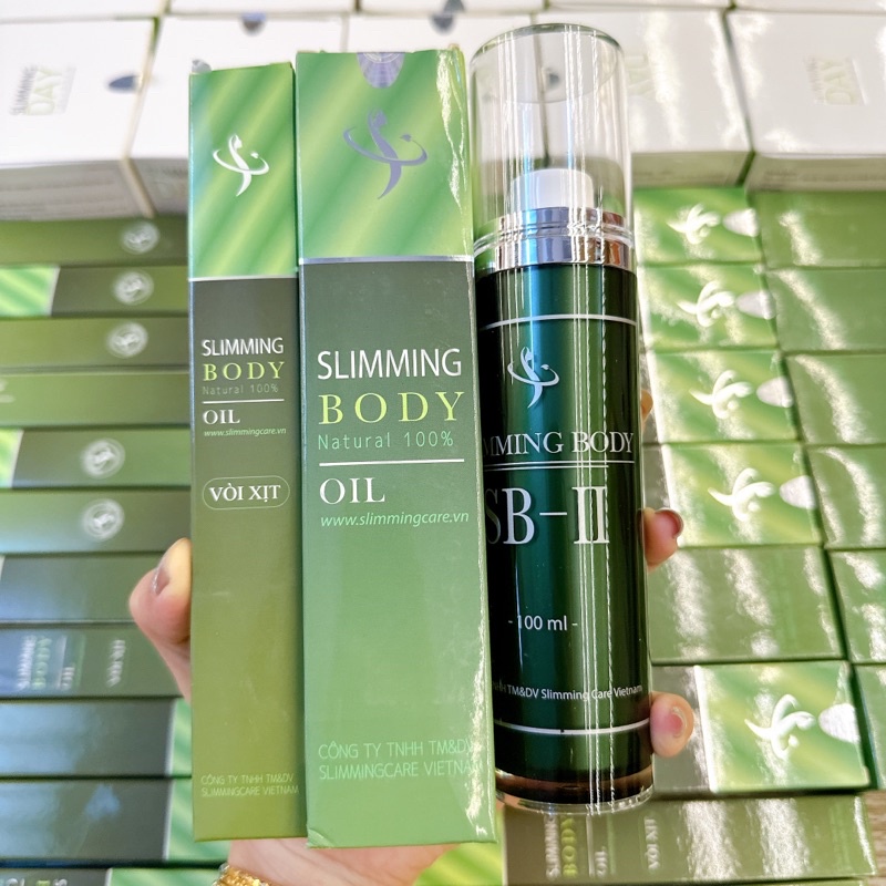 Tinh Dầu Ủ Nóng Tan Mỡ Bụng Đùi Săn Da slimbody