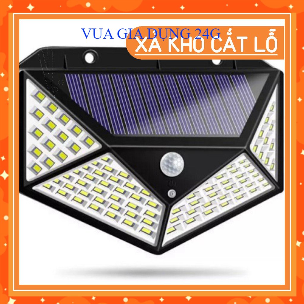 Đèn Cảm Ứng Năng Lượng Mặt Trời Sạc Pin SH100 Bóng Led Sạc Tích Điện Chiếu Sáng Cảm Ứng Thông Minh