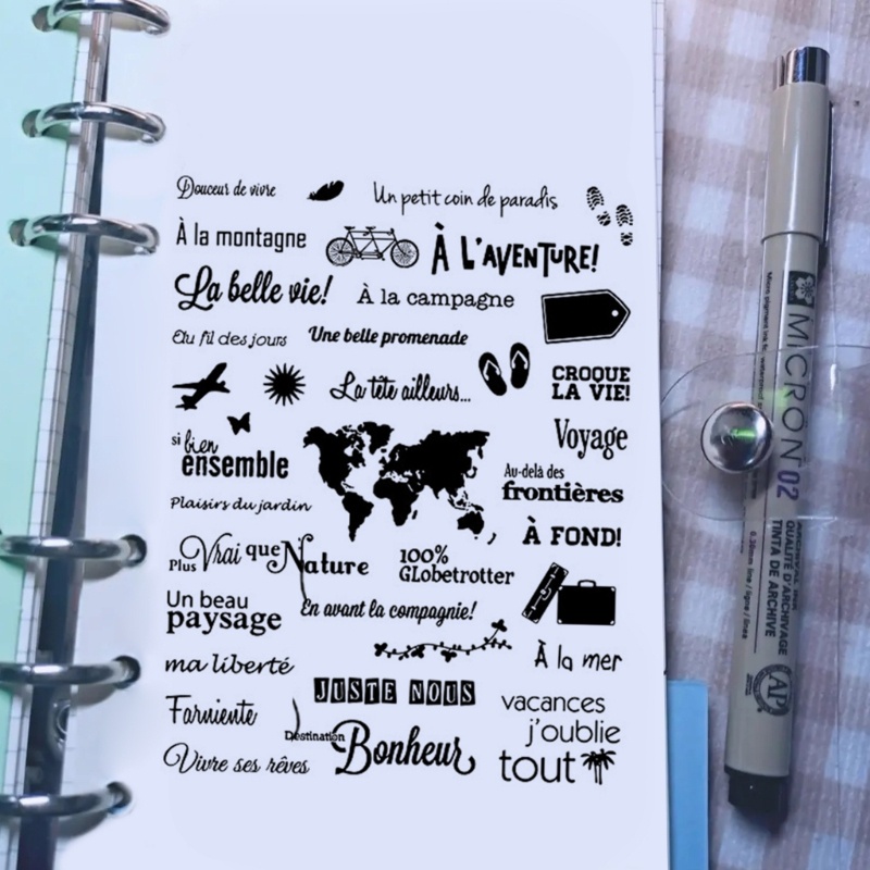 Con Dấu Silicone Trong Suốt Dùng Để Trang Trí DIY