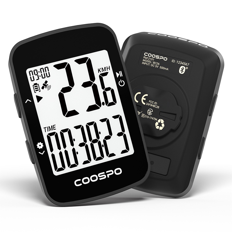Đồng Hồ Đo Tốc Độ Không Dây CooSpo BC26 Kết Nối Bluetooth 5.0 Cho Xe Đạp MTB