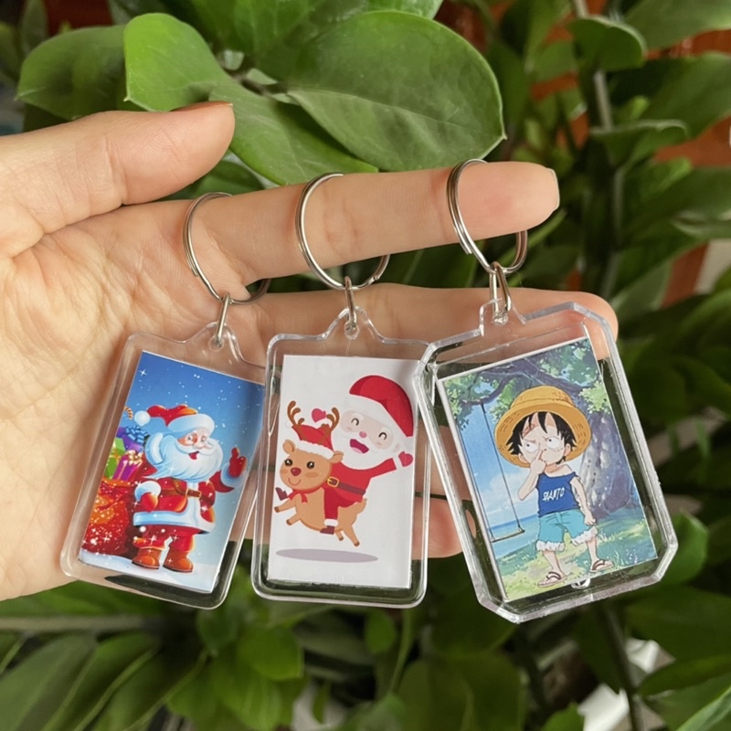 Móc khoá mã QR chuyển khoản ngân hàng in theo yêu cầu