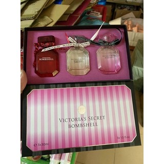 Set 3 chai nước hoa victoria secret bomshell - mỗi chai 30ml