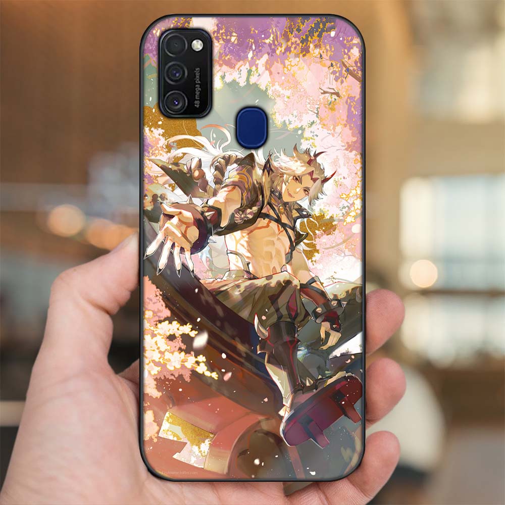Ốp lưng Samsung M21, M30S viền đen in hình Arataki Itto Genshin Impact