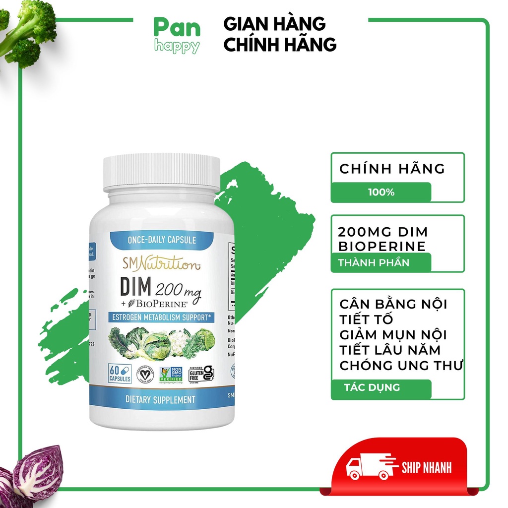 Viên DIM cân bằng nội tiết tố hiệu quả