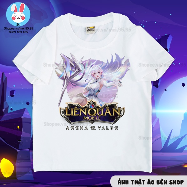 Áo thun liên quân Wave, áo phông liên quân cực chất điêu thuyền wave, yena wave,lili wave,sinestrea wave