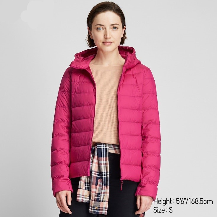 ÁO PHAO SIÊU NHẸ NỮ UNIQLO MÀU 12-PINK NHẬT BẢN