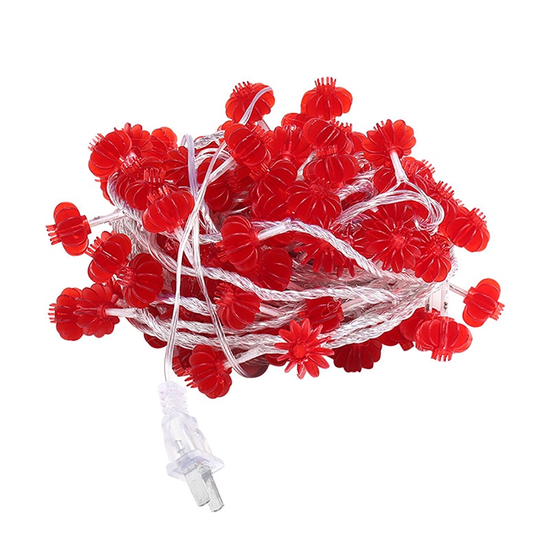 Dây Đèn LED1.5 / 3M Hình Lồng Đèn Đỏ Trang Trí Lễ Hội / Năm Mới