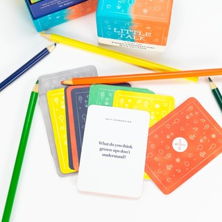 BestSelf Co. Little Talk Deck - Kids Conversation Starter Cards
