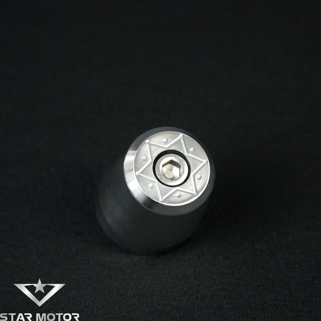 Gù tay lái ngôi sao chống rung chất liệu Inox 304 dành cho các dòng xe