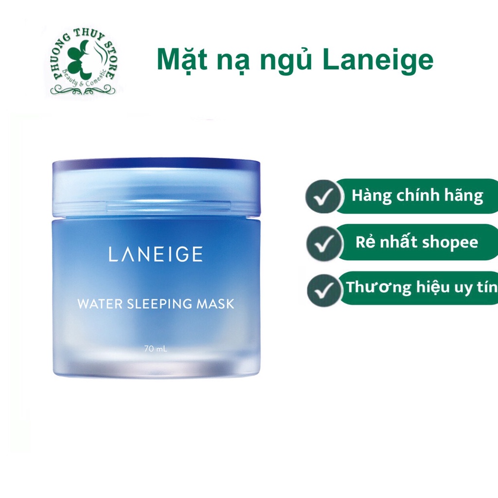 Mặt nạ ngủ dưỡng ẩm Laneige Water Sleeping Mask 70ml (Hàng Auth)