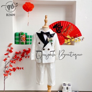 Quỳnh boutique set vest cổ đen phong cách hàn quốc cho bé - ảnh sản phẩm 4