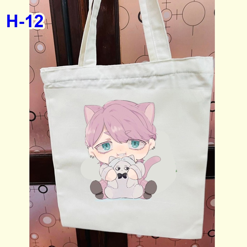 Túi vải tote anime Tokyo Revengers, túi vải canvas anime Tokyo Revengers