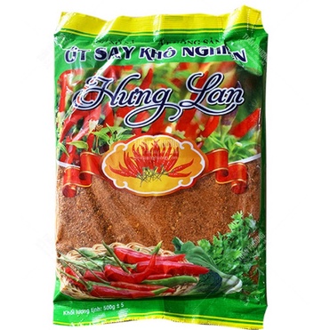 Ớt Bột chuẩn Hàn Quốc Màu Đẹp Loại Vẩy Mịn 100g