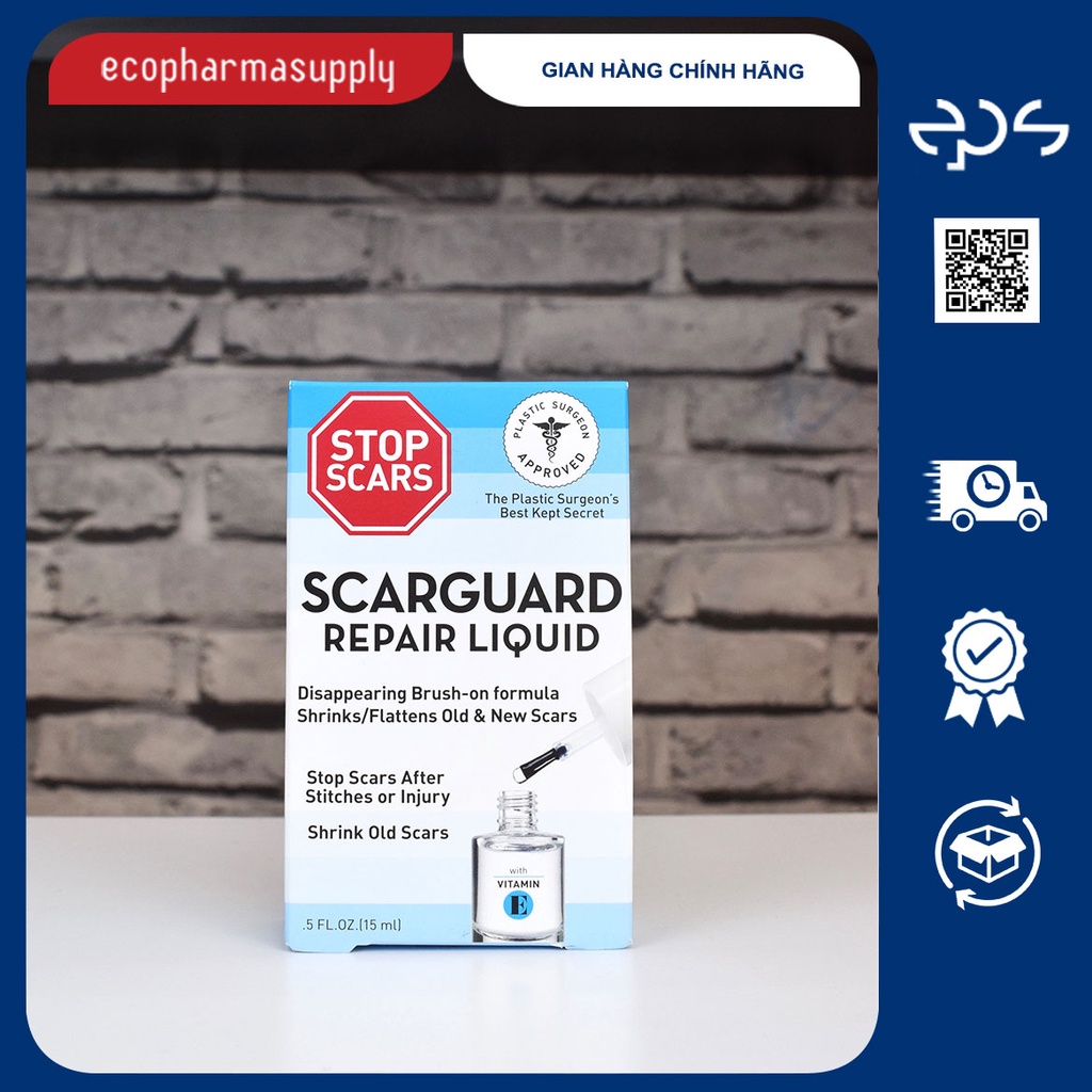 Gel Sẹo Lồi Scarguard Repair Liquid 15ml của Mỹ (Scarguard MD)