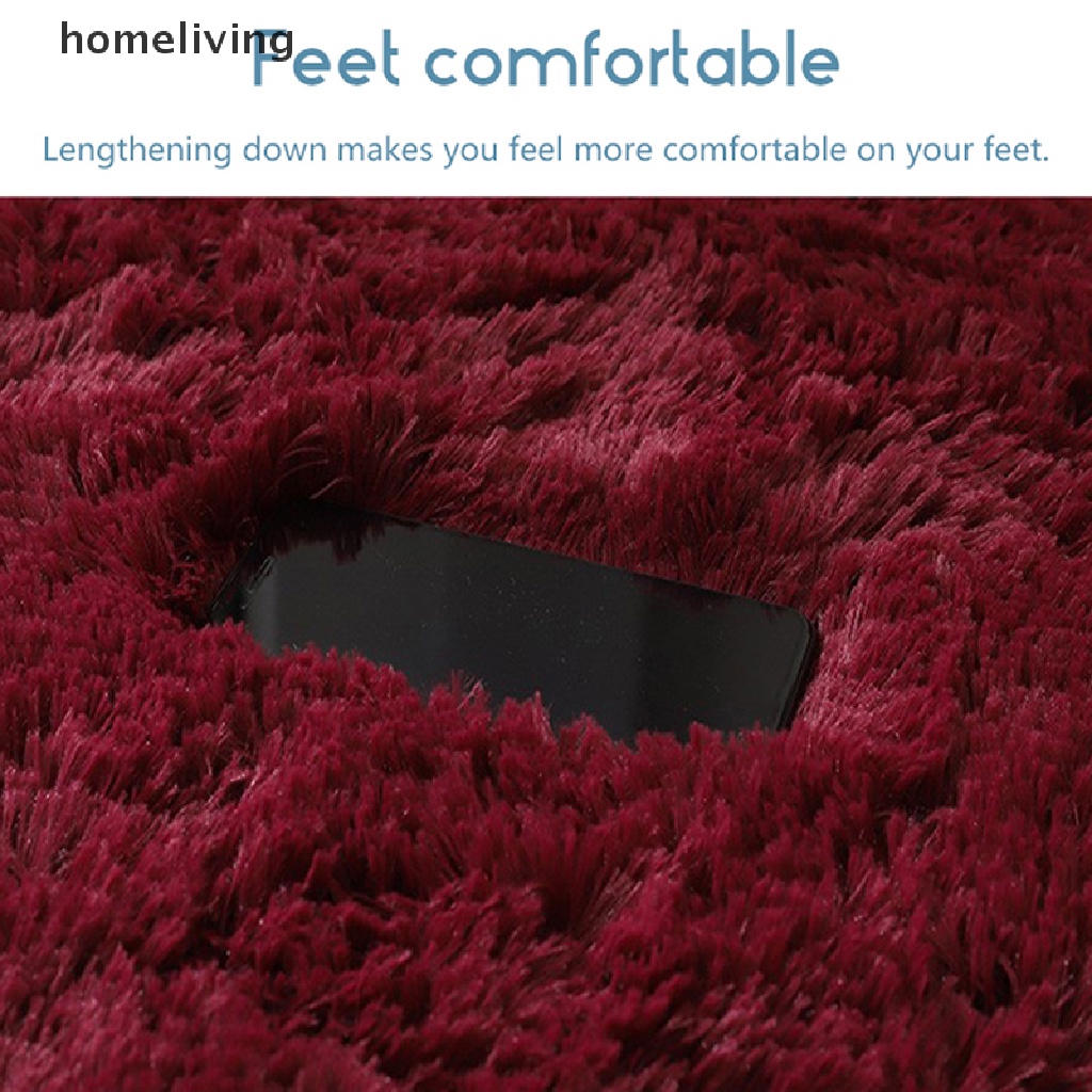 Thảm Lông Giả Hình Tròn Dùng Trang Trí Phòng Khách / Phòng Ngủ