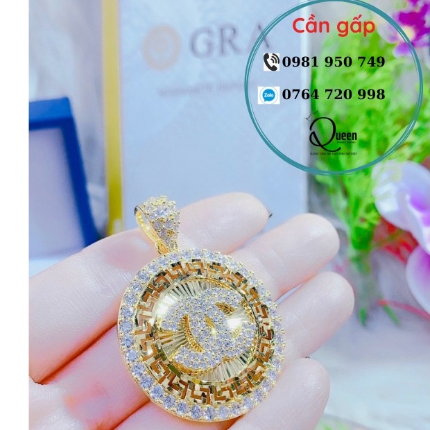 Mặt Dây Chuyền Màu Vàng Hình Chữ X Siêu Xinh-HC131209