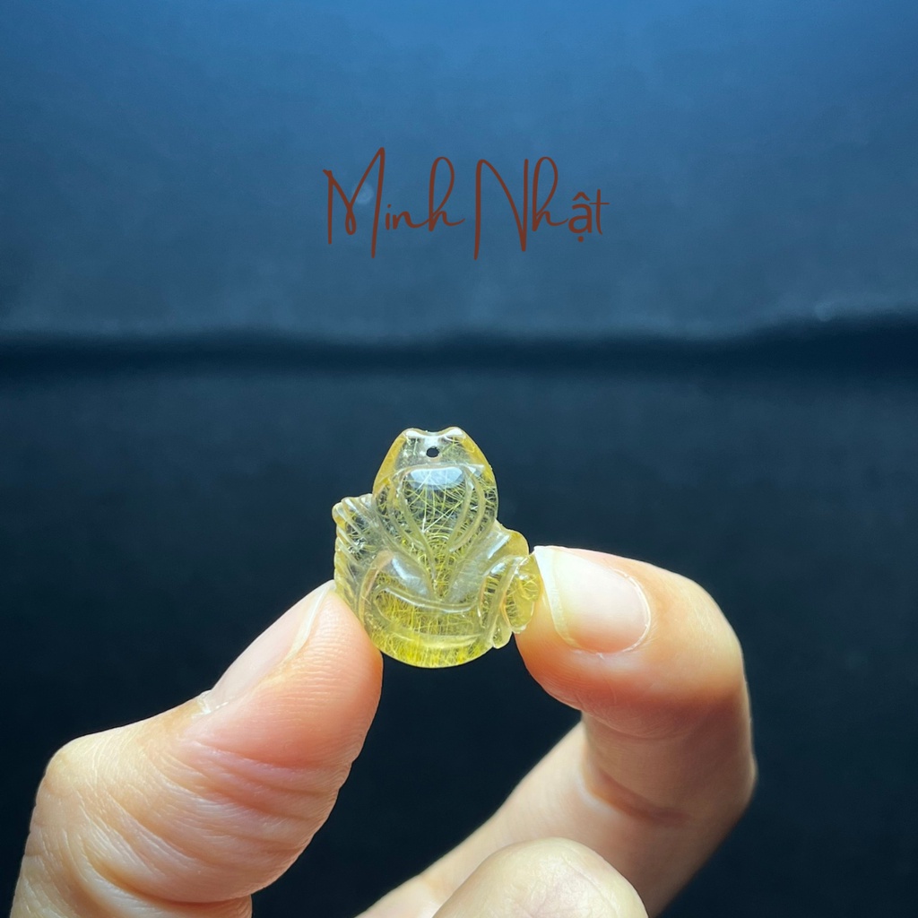Hồ ly tóc vàng thiên nhiên size cổ nhỏ