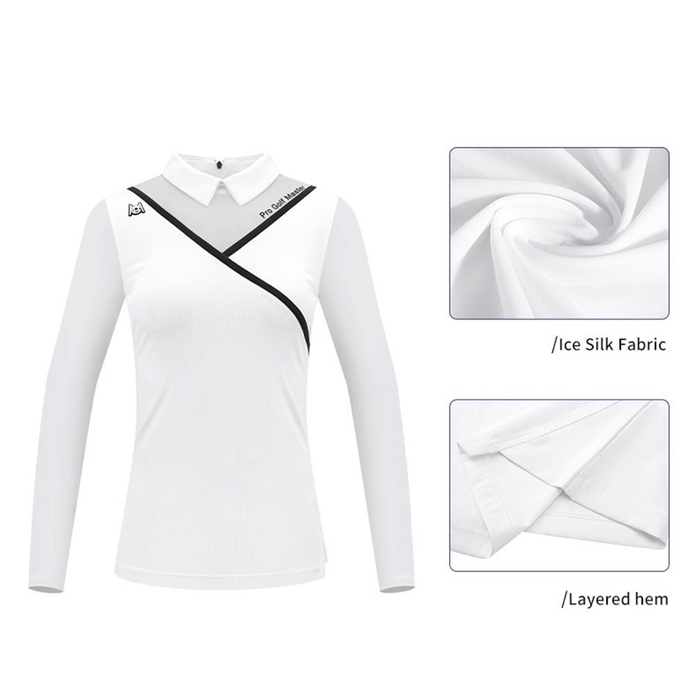 Áo Thun Đánh Golf Dài Tay Thoáng Khí PGM YF476