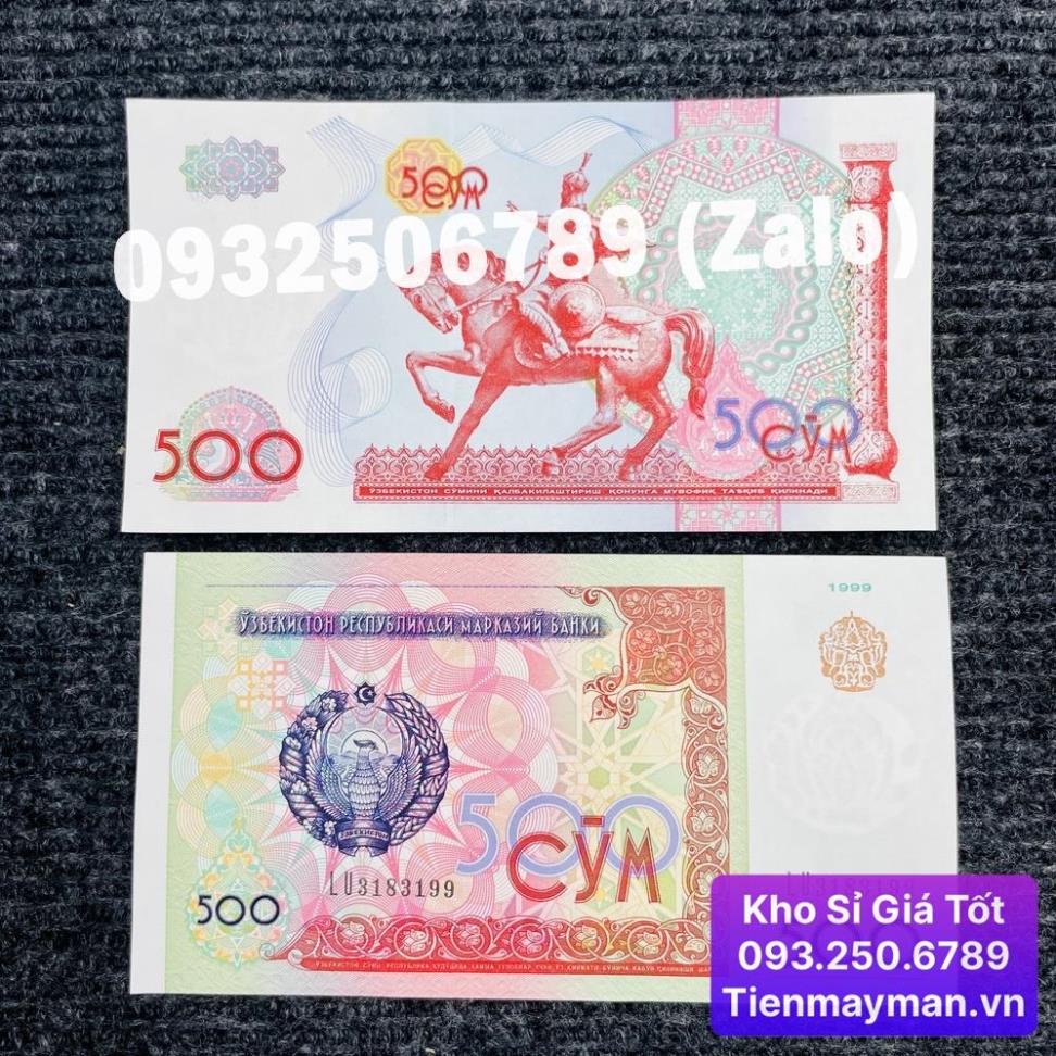 ⭐HÓT⭐ Sỉ Combo 10 Tờ Tiền Sưu Tầm Con Ngựa Mã Đáo Thành Công Uzbekistan, Phong Thuỷ May Mắn