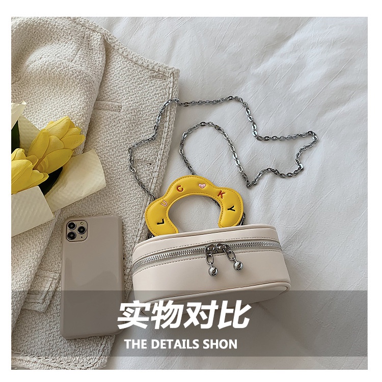 Túi Đeo Chéo Thêu Chữ Phong Cách Hàn Quốc Mới 2022 Cho Nữ