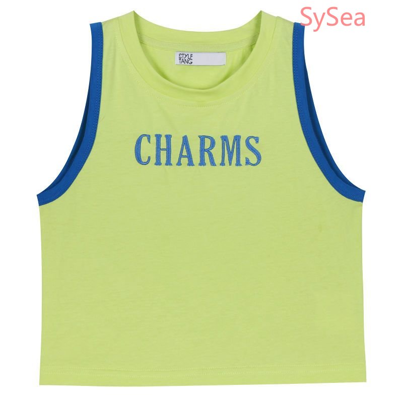 Áo polo Sát Nách Dáng Rộng Kiểu Vintage Thời Trang Mùa Hè Cho Nữ