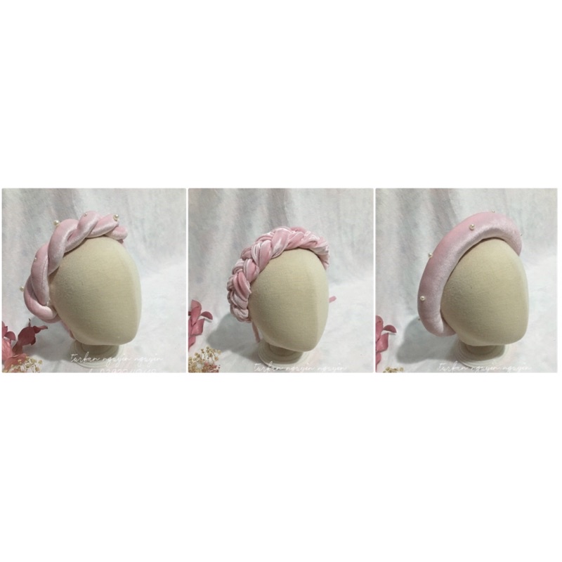 Mấn vải nhung: màu hồng phấn