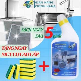 Dung dịch tẩy rửa dầu mỡ lâu ngày Smart Cleaner - 500ml