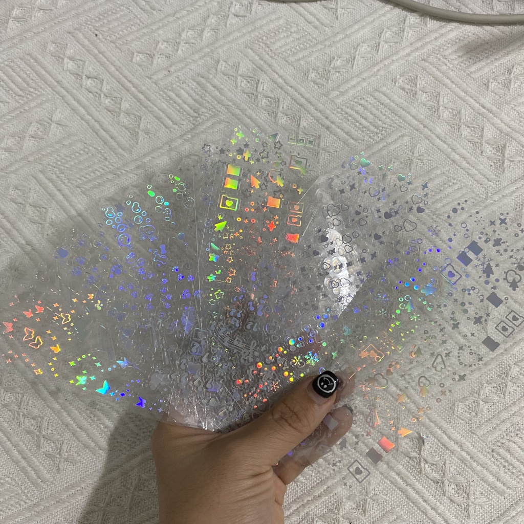Set 12 mẫu Sticker Nhiều Mẫu Trang Trí