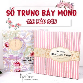 Sổ Trưng Bày 120 Màu Móng | Tiện Lợi Sạch Sẽ