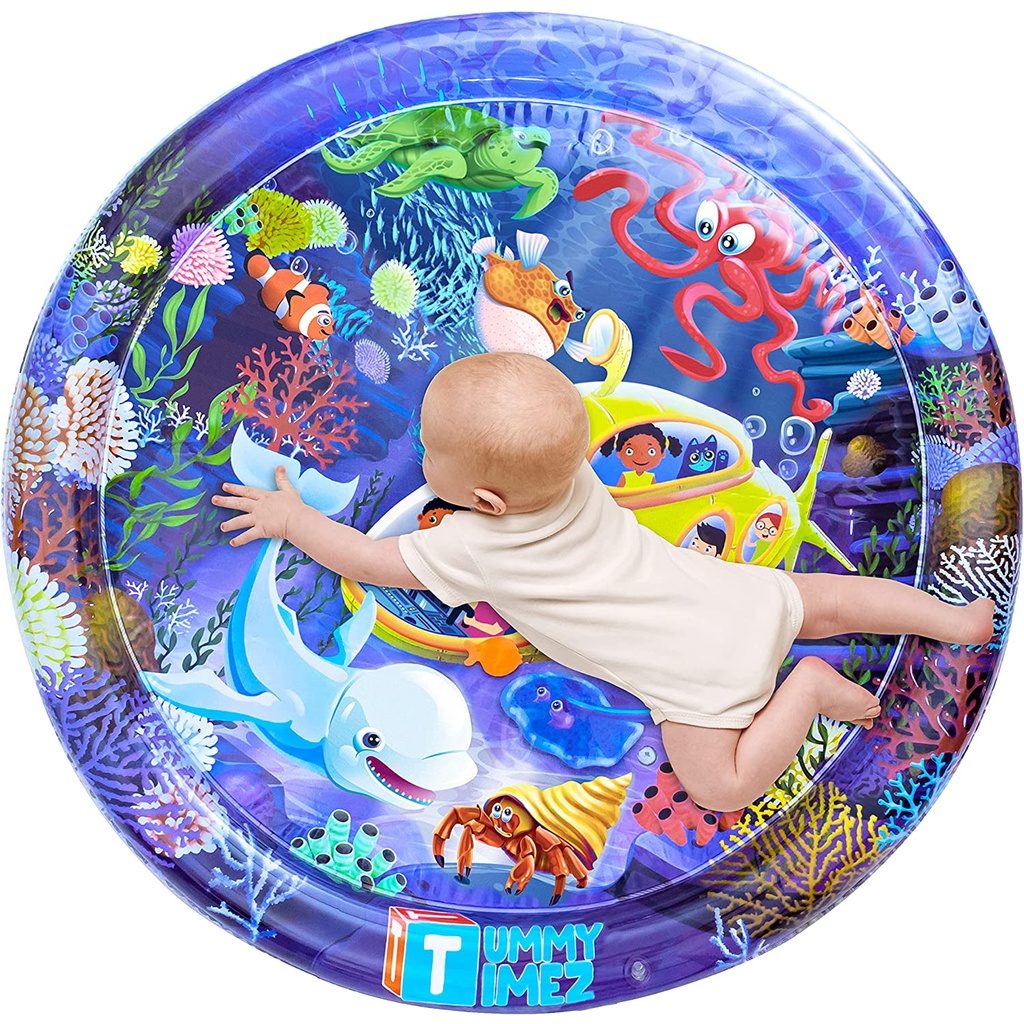 👶BeBe Park👶Thảm Nước Bơm Hơi Kích Thích Sự Phát Triển Của Động Cơ Và Phát Triển Cảm Biến Cho Bé Trai Bé Gái Xuyên Qua Play Quà Tặng Kích Thích Trí Thông Minh XL