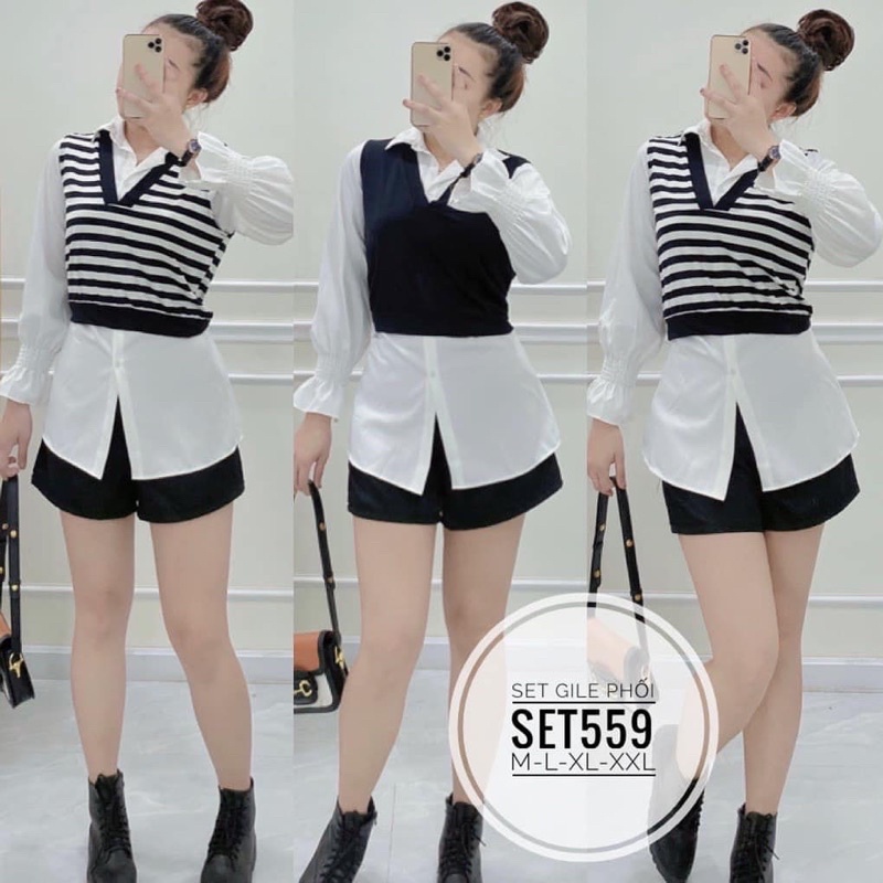Set ba món ghi lê bigsize_saigon (50-90kg)ảnh thật shop chụp