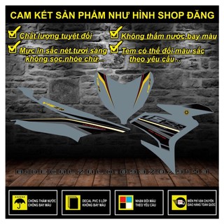 Tem rời ex 150 y15zr phối xám xi măng -