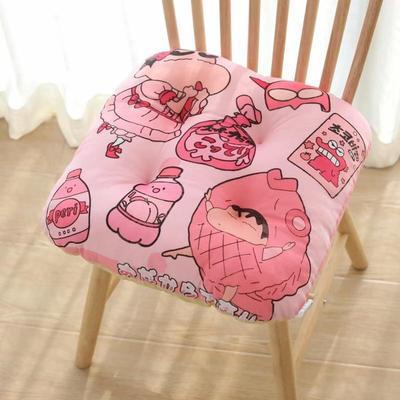 Đệm Lót Ghế Ngồi Xe Hơi / Văn Phòng Hình Cậu Bé Bút Chì Shin-chan Nhồi Bông Dày Dặn Mềm Mại Chống Trượt