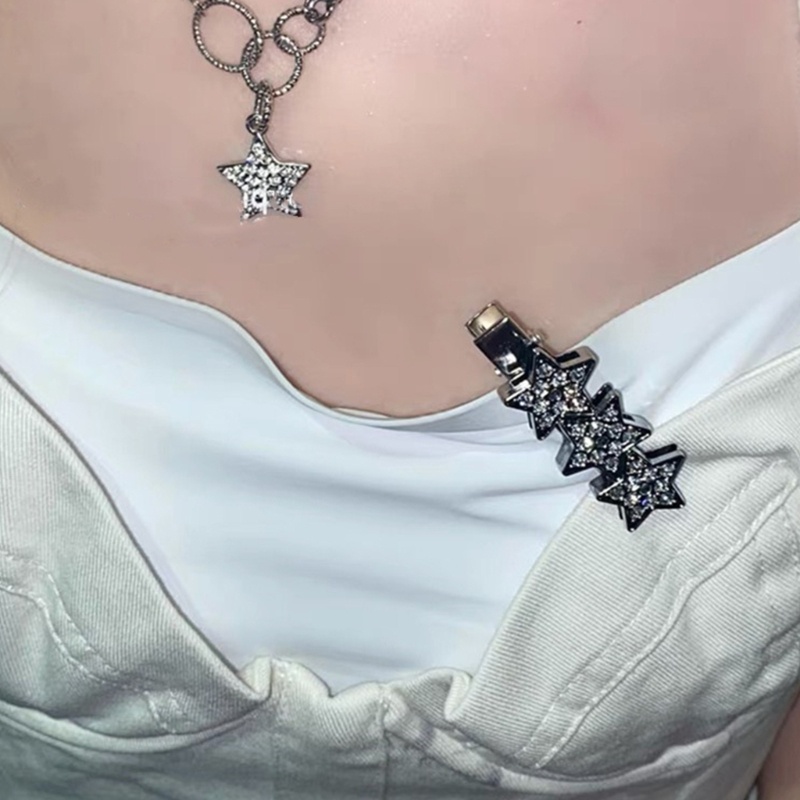 Kẹp Tóc Hình Ngôi Sao Đính Đá Thời Trang