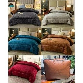 Chăn lông thỏ , chăn dior và chăn crow chính hãng - nhập khẩu hàng cao cấp mẫu mới 2022 nặng 4kg