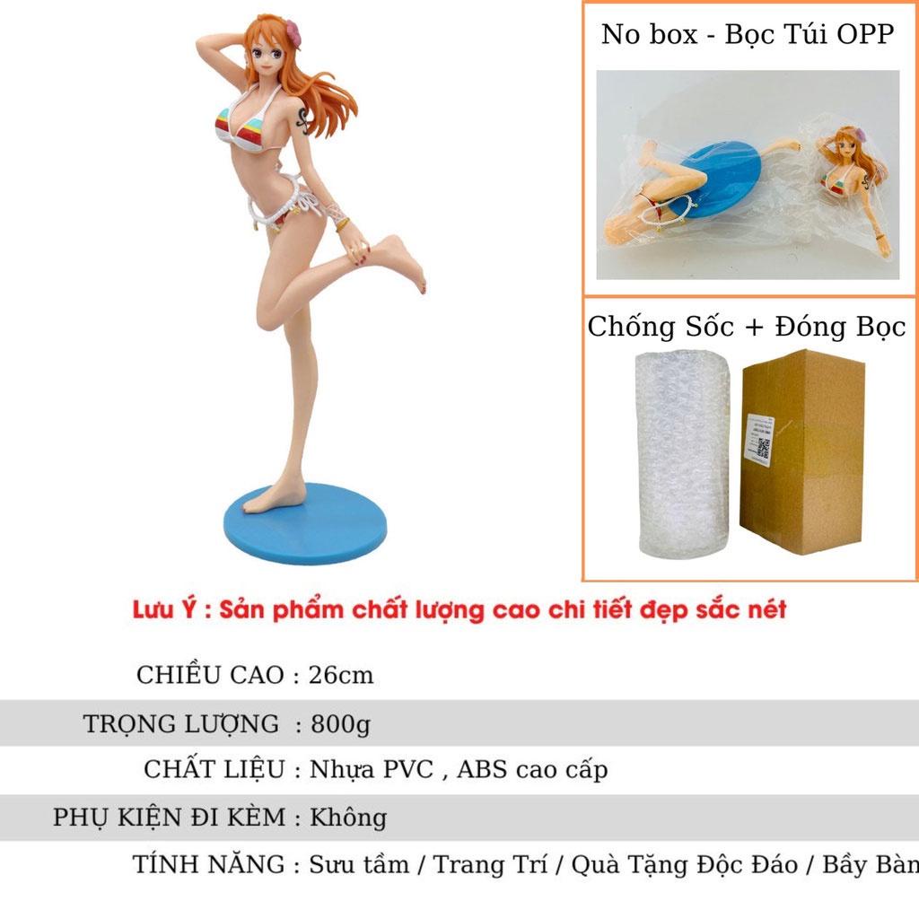 Mô Hình One Piece Nami diện bikini cực quyến rũ Cao 26cm Figure anime One Piece