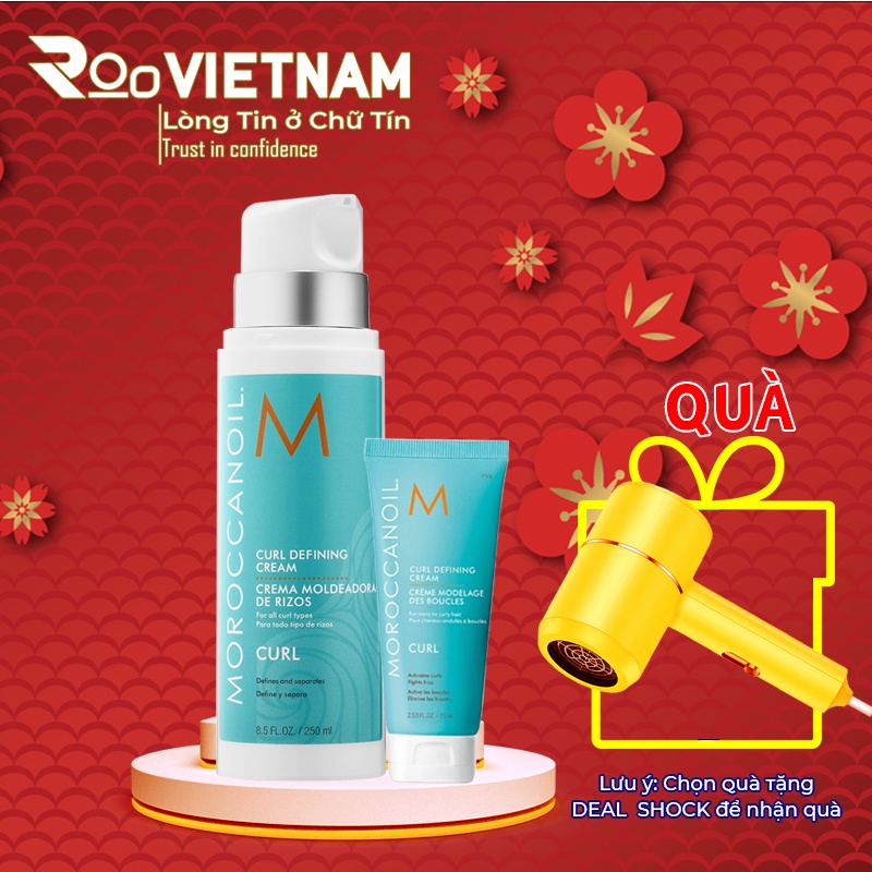 Gel Giữ Nếp Tóc Xoăn Moroccanoil Curl Defining Cream Nuôi Dưỡng Sâu
