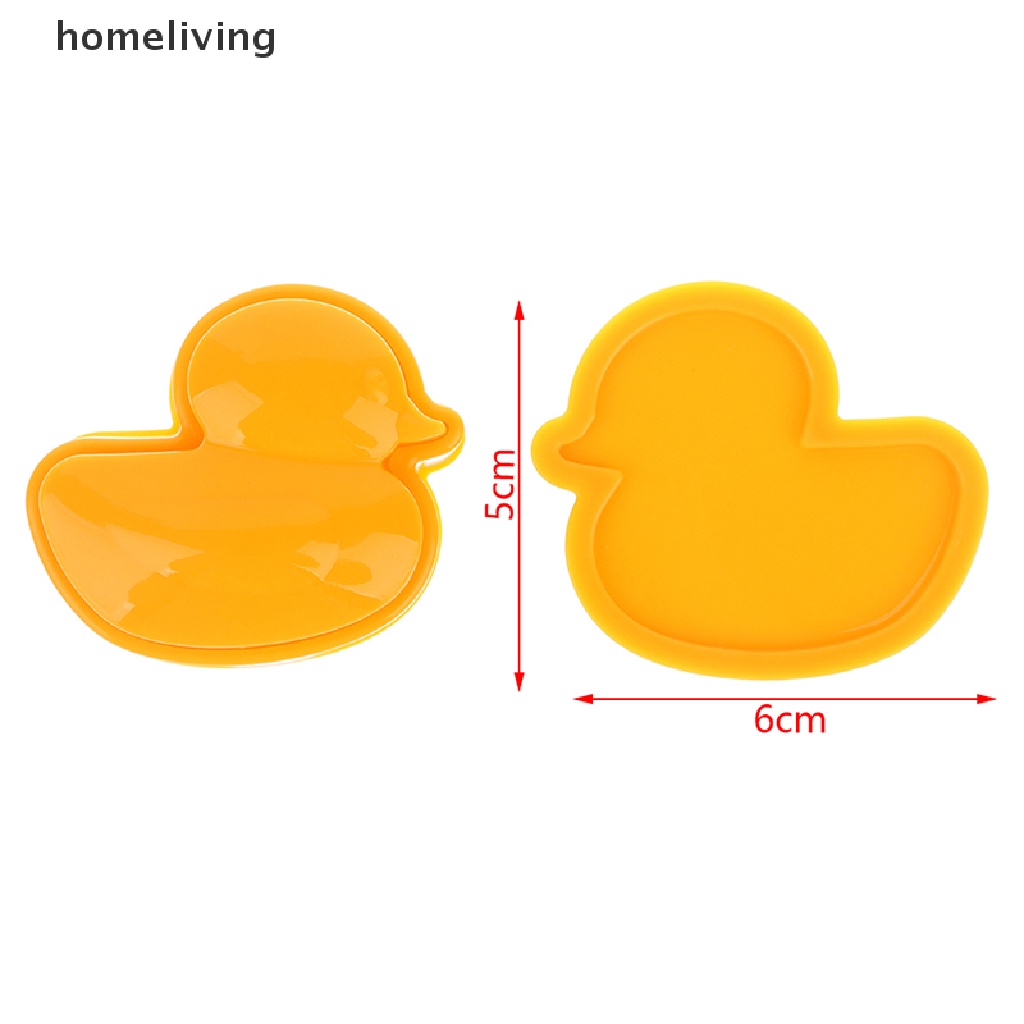 1 Khuôn Làm Cơm Nắm Hình Chú Vịt Rhubarb Dễ Thương Tiện Dụng