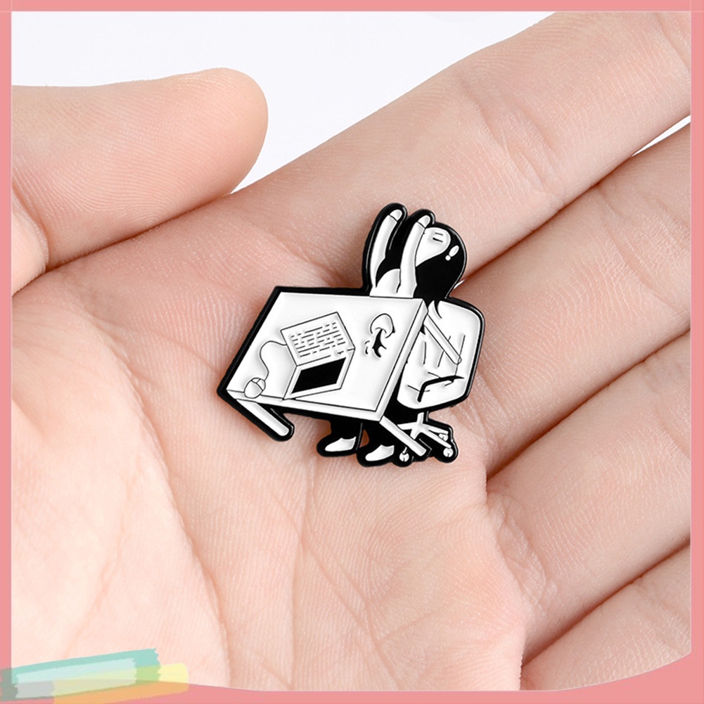 Ghim Cài Áo Hình Cô Gái Xinh Xắn