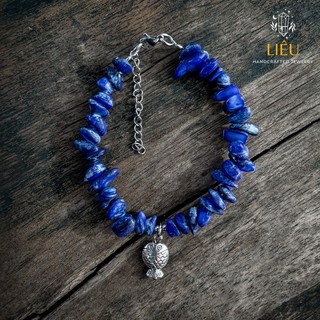Vòng tay Kyanite thô - nhuộm