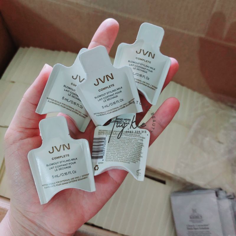 [ Sample 5ml ] Sữa Tạo Kiểu Phồng Tóc JVN Complete Blowout Styling Milk