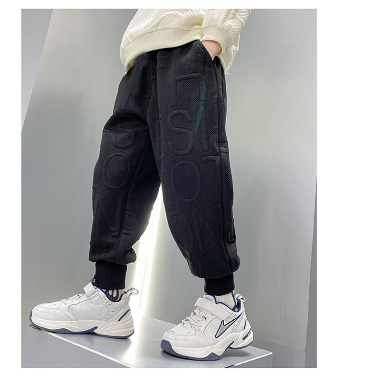 Quần Dài Ống Bo Thời Trang Dành Cho Bé Trai