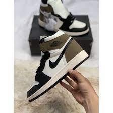 Giày air Jodan 1 high Nâu đen cao cổ hàng cao cấp,{SẴN HÀNG} Giày thể thao jordan 𝐜ổ 𝐜𝐚𝐨