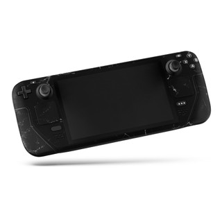 Skin dán Steam Deck mẫu Black Marble (Đã cắt sẵn chi tiết, dễ dán)