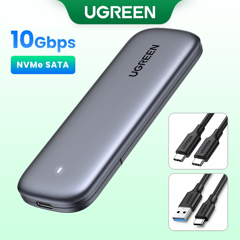 Ugreen Hộp Đựng Ổ Cứng SSD M.2 Cho M2 NVME NGFF
