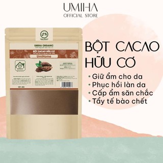 Bột Cacao Dưỡng Da Hữu Cơ Umiha Nguyên Chất 40g Organic 100%